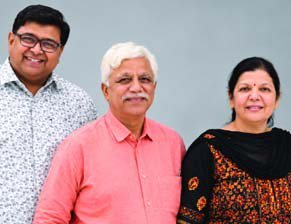 Robin, Dr Rajesh and Dr Reena